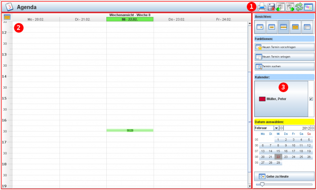 Agenda-Modul