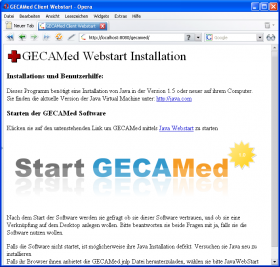 Page affichée dans le navigateur