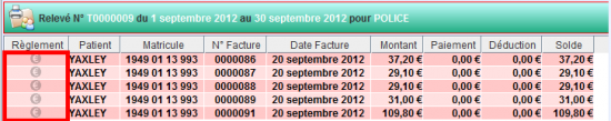 Paiement des factures