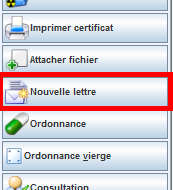 Créer une nouvelle lettre